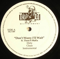 Dont Worry Ill Wait (VLS)